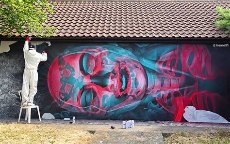 This Mural Expert And Graffiti Writer Creates 3d Art And His Work Is