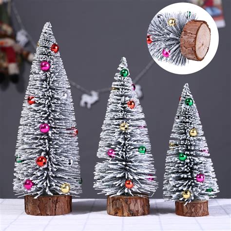 Fashion Exquisite 1pc Mini Christmas Tree Pine Tree With
