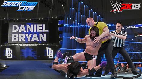 WWE 2K19 The NEW Daniel Bryan Heel Entrance Trons GFX Ft AJ Styles