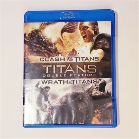 Clash Of The Titanswrath Of The Titans Blu Ray Double Feature Fantasy