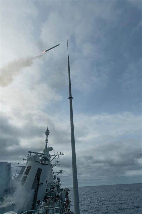 New Zealand Frigate Marks First Sea Ceptor Missile Firing Naval News