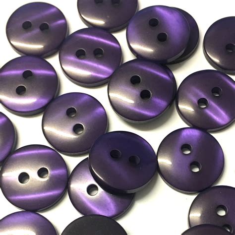 14mm 22l Purple Opalescent Buttons The Button Shed