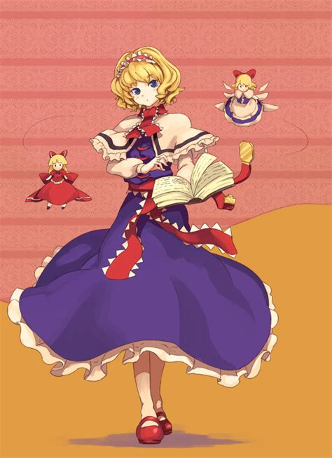 Alice Margatroid Shanghai Doll And Hourai Doll Touhou Drawn By