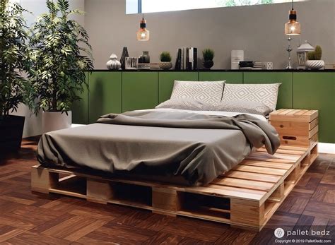 The Twin Pallet Bed Pallet Bed Frame Diy Pallet Bed Pallet Designs