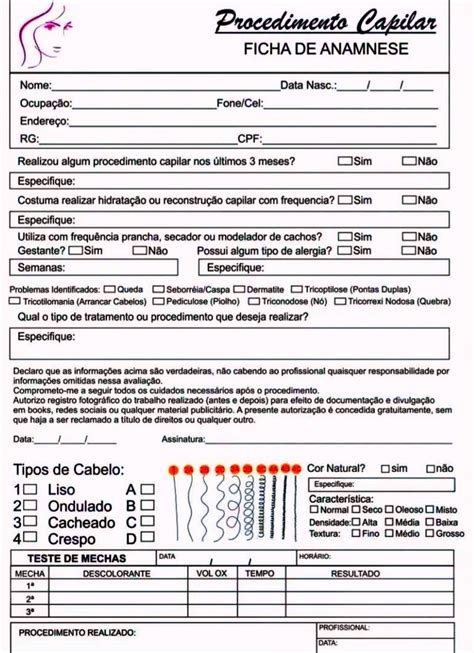 Melhores Ideias De Ficha Anamnese Ficha Anamnese Anamnese Images Images