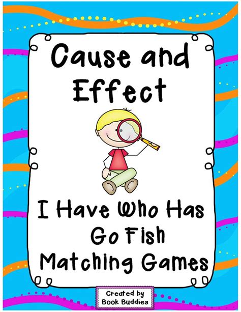 Cause And Effect Games Kindergarten Reading Activities Cause Effect