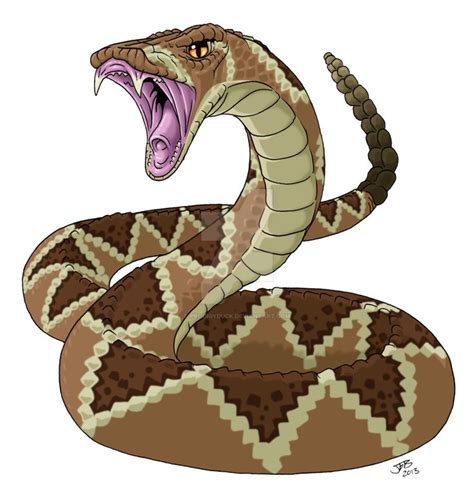 Diamondback Rattlesnake By Prodigyduck All Art Snake Rattlesnake