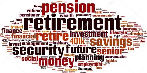 Retirement Word Cloud — Stock Vector © Boris15 57922901