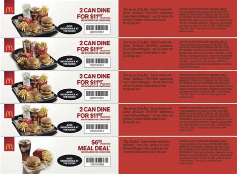 Buy 7 hot beverages or fries, get the 8th medium free! McDonald's Canada Flyers