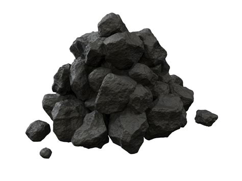 3d Model Pile Of Coal Vr Ar Low Poly Cgtrader