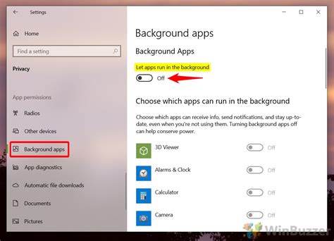 How To Stop Apps From Running In The Background Winbuzzer