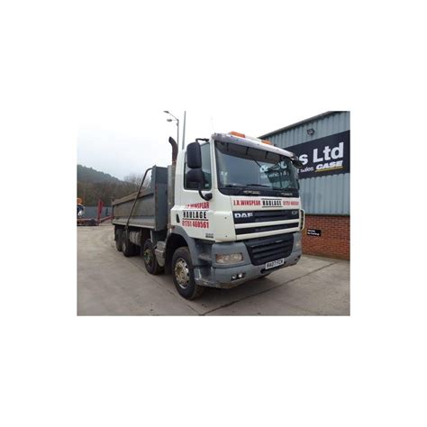 Daf Cf85 410 8x4 Steel Tipper 2007 Manual Gearbox Commercial Vehicles