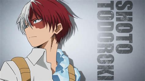 Shoto Todoroki Illustration Boku No Hero Academia Shoto