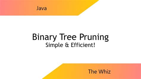 Binary Tree Pruning Youtube