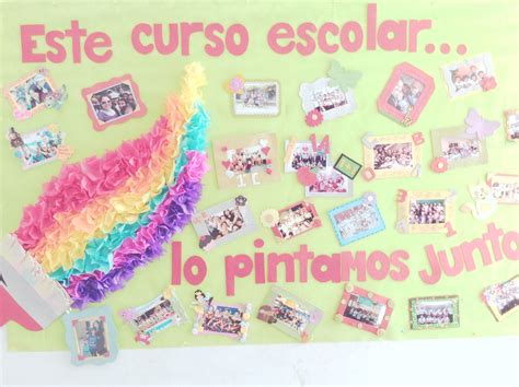 Mural De Fin De Curso Bulletin Board End Of School Year Murales