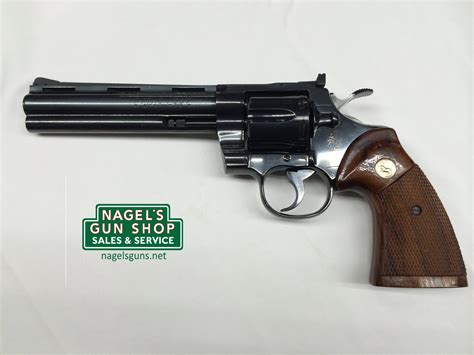 Colt Python 357 Magnum Revolver 6 Barrel Very Good Condition Ngl 0004 10317 Preowned Nagel