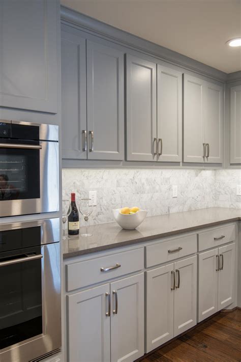 Gray And White Kitchen Cabinets Hgtv