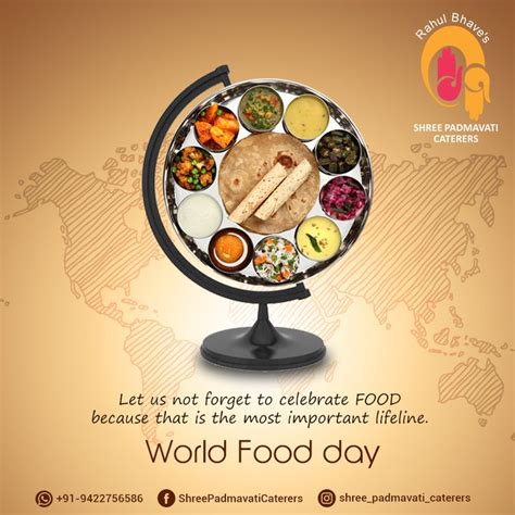 World Food Day Food Poster Design Food Food Graphic Design