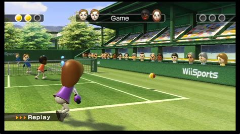 Wii Sports Tennis Vs Elisa And Sarah Youtube