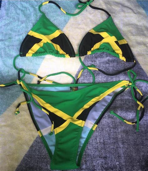 Jamaica Flag Bikini Everything Jamaica