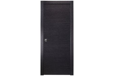 Belldinni Avanti Black Apricot Wood Veneer Modern Interior Door ️ Buy