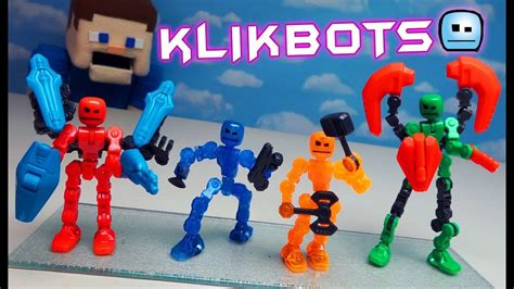 Klikbot Stikbot New Deluxe Studio Pack Figures Unboxing Review Youtube