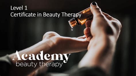 Level 1 Beauty Therapy Youtube
