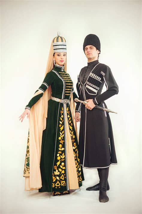 Circassian Costume Традиционные платья Одежда Платья