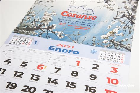 Calendarios De Pared Personalizados Imagina Arte Gráfico