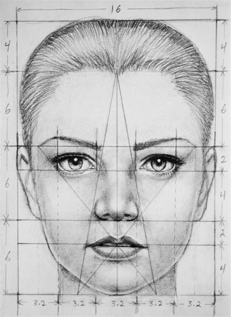 Face Proportions By Pmucks On Deviantart In 2020 Portrait Drawing