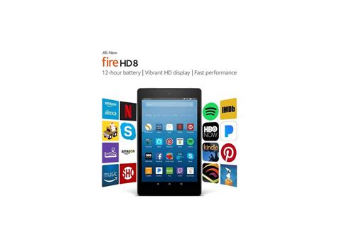 Amazon Fire Hd 8 8 Tablet 16gb 7th Generation 2017 Release