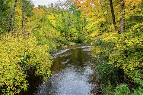 The Apple River In Autumn In Wisconsin Photograph By Ken Wolter Fine