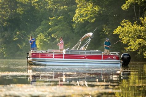 Sun Tracker Boats Fishing Pontoons 2019 Fishin Barge 24 Dlx Description