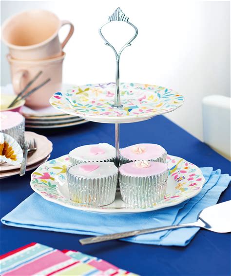 This Pretty Cake Stand Is Crafted From Just A Couple Of Plates Find