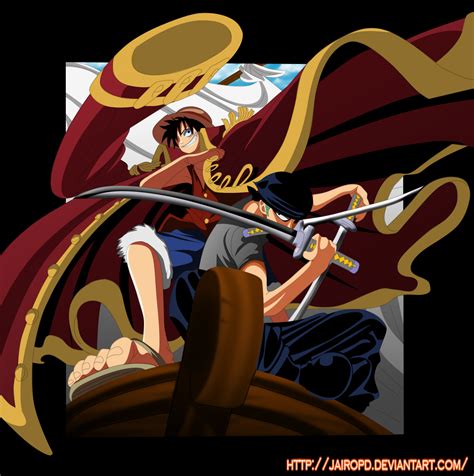 Luffy and zoro from one piece. Luffy y Zoro by JAIROPD on DeviantArt