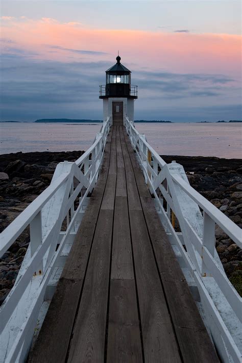 Toward The Light Maine Lighthouse Photos Marshall Point Lighthouse