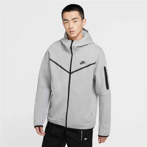 Nike Sportswear Tech Fleece Hoodie Full Zip Windrunner Erkek Sweatshirt Cu4489 063 L Sportinn