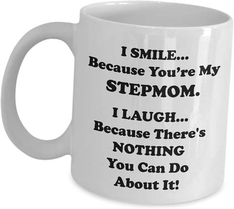 Amazon Com Stepmom Gifts Funny Mugs Coffee Cup Thoughtful Gag For Stepmother Birthday Mothers