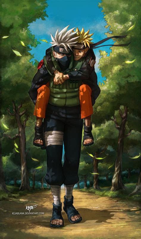 I Carry You Home Naruto Kakashi Naruto Shippuden Anime Kakashi Hatake