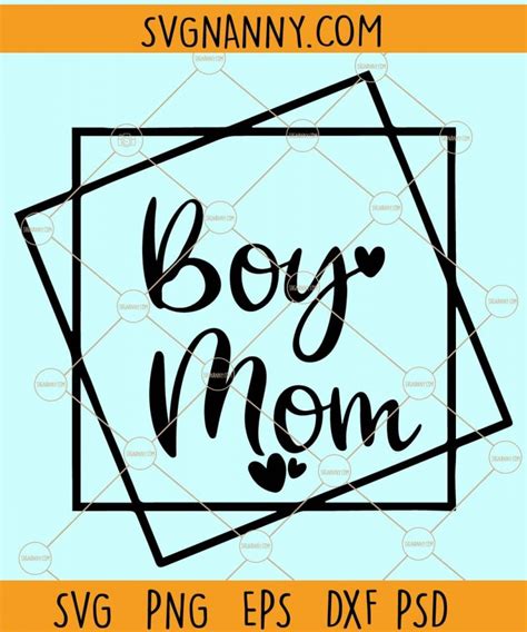 Boy Mom Svg Mom Of Boys Svg Mom Of Boys Outnumbered Svg Raising Boys