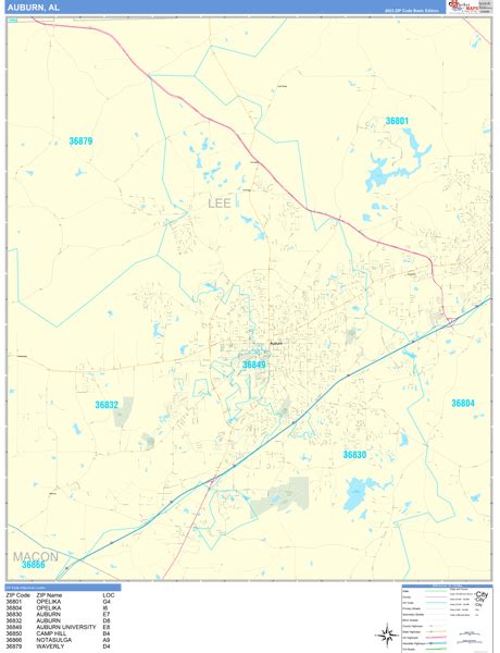 Maps Of Auburn Alabama