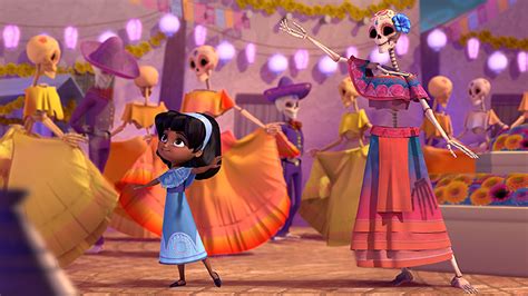 Dia De Los Muertos A Colorful Animated Short Film Showing