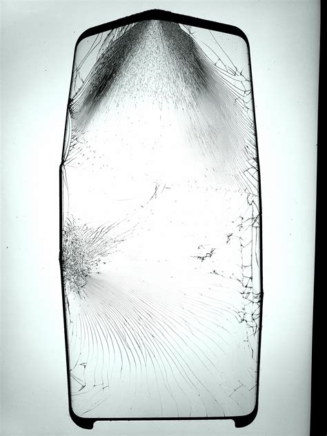 I cracked my pre-cracked glass screen protector two separate ways. : pics