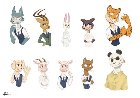 Beastars Character Art By Angeldreamurr On Deviantart