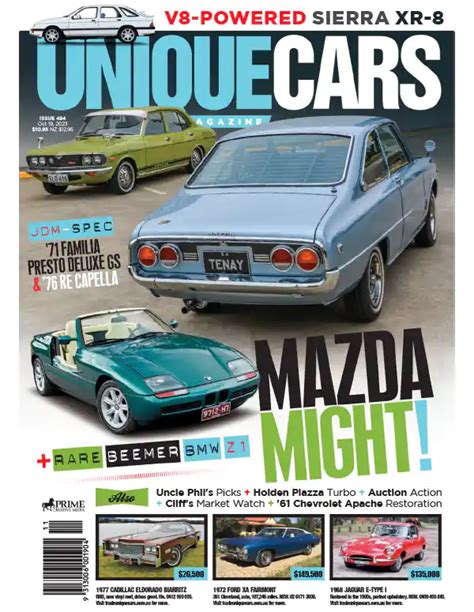 Unique Cars Australia Issue 484 October 19 2023 — Magazine Pdf