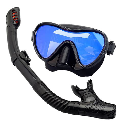 Vingtank Professional Underwater Mask Set Diving Goggles Breathing Tube
