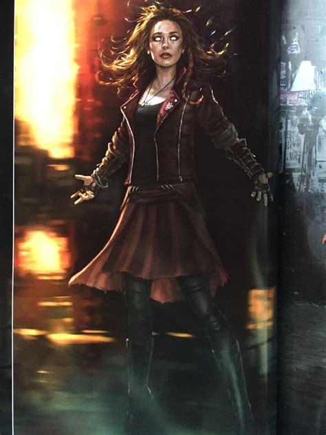 .a new look at vision and scarlet witch in avengers: Wanda Maximoff/Scarlet Witch Concept Art Avengers Age of ...