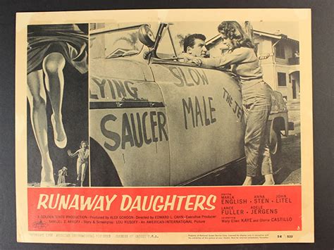 Runaway Daughters 1956