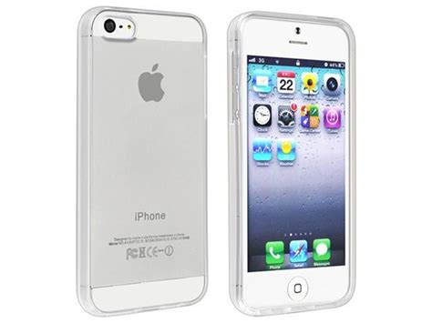 Insten Tpu Rubber Skin Case Cover Compatible With Apple Iphone 5 Clear