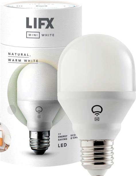Customer Reviews Lifx Mini A19 Wi Fi Smart Led Bulb White L3a19mw08e26